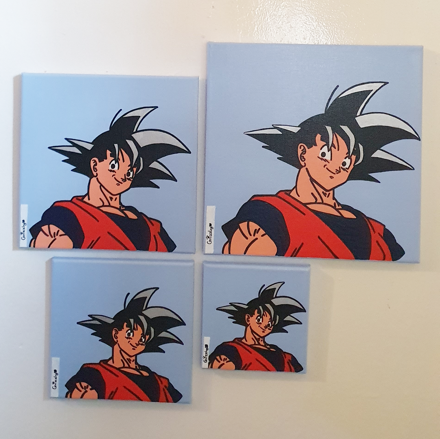HANDPAINTED GOKU CANVAS